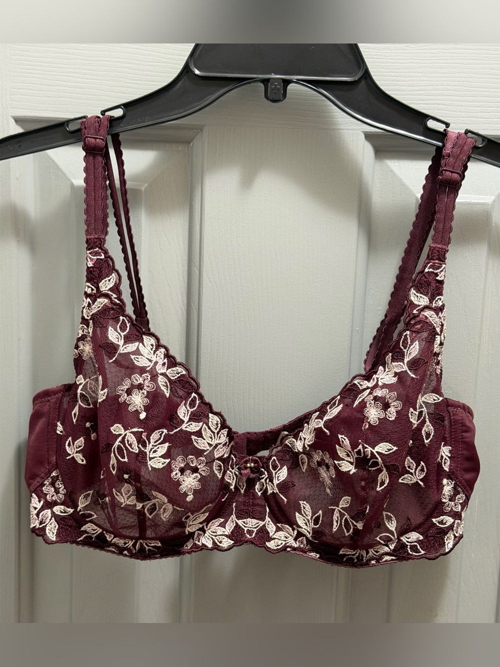 Wacoal Flower Fields Semi Demi Bra (Style 85731) Women’s Size 36D